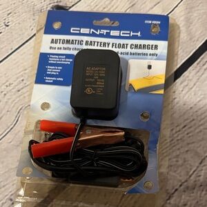 New Cen-Tech harbor freight 12 volt Automatic Battery Float Charger